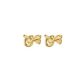 Drakenberg Sjölin Le Knot Drop Studs Gold