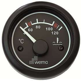 SeaSea Vattentempmätare Wema Svart