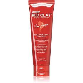 Missha Amazon Red Clay™ Djupt rengörande mousse Med lera 120ml