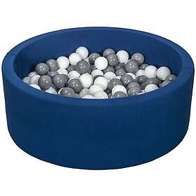 PQP Bollhav Med 200 Bollar Navy Svart, Vit, Grå Och Turkos Bollhav