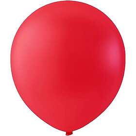 Ballonger, runda, Dia. 23 cm, röd, 10 st./ 1 förp., Från 23 kr