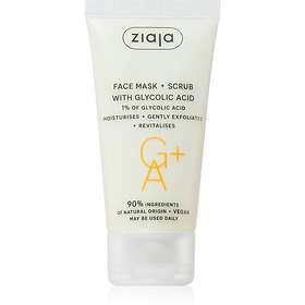 Ziaja Face Mask Scrub with Glycolic Acid Peeling-mask 55ml female