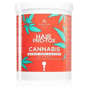 Kallos Hair Pro-Tox Cannabis regenerating hair mask with hemp oil 1000ml