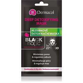 Dermacol Black Magic avgiftande arkmask för ansiktet 1 st.