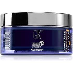 GK Hair Bombshell Masque färginpackning för blont hår Skugga Ultra Blonde 200g f