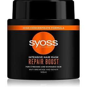 Syoss Repair Boost deep strengthening hair mask to treat hair brittleness 500ml