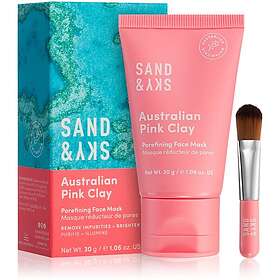 Sand & Sky Australian Pink Clay Porefining Face Mask Avgiftande mask För förstorade porer 30g female