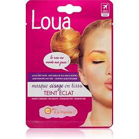 Loua Skin Brightening Face Mask Uppljusande arkmask för ansiktet 23ml
