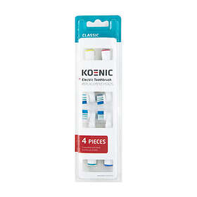Koenic Tandborsthuvud 4-pack