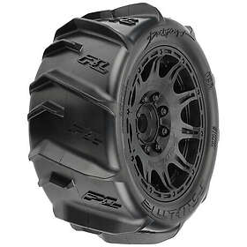 ProLine 1/6 Dumont Snd/Snw Tires F/R MTD 24mm Blk Raid(2)