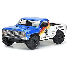 ProLine Pro-Line Kaross 1984 Dodge Ram 1500 Race Truck SC Omålad