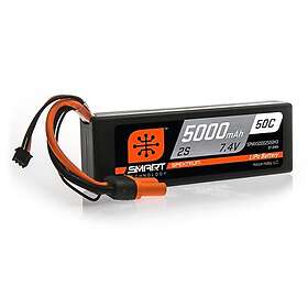 Spektrum 5000mAh 2S 7.4V 50C Smart LiPo Hardcase IC3