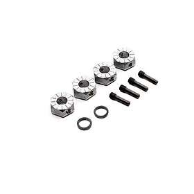 Axial SCX6: 17mm Hex Set w/Pins (4)