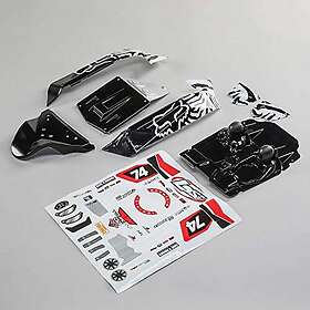 LOSI LOS230071 Body Set, FOX Racing: Tenacity DB Pro