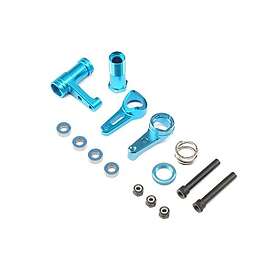 ECX Steering w/Servo Saver, Aluminum: 1:10 4WD ALL