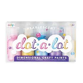Hobbyfärg Pärlemor Dot-A-Lot, 5-Pack Ooly