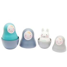 Rosa & Bo Pastellblå Babyleke