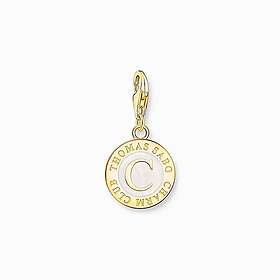 Thomas Sabo Vit Charmista Coin Guld