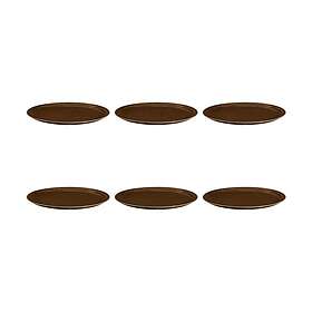 Seltmann Weiden Terra tallrik Ø27,8 cm 6-pack Earth Brown