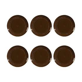 Seltmann Weiden Terra tallrik Ø22,7 cm 6-pack Earth Brown