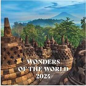 Burde: Väggkalender 2024 Wonders of the world