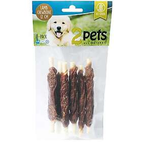 2Pets Tuggpinne 12cm 6-pack Lamm
