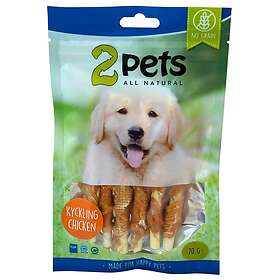 2Pets Tuggpinne 12cm 6-pack Kycklingfilé