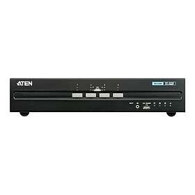 Aten 4-port Usb Displayport Dual Display Secure Kvm Switch