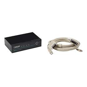 Black Box Dt Kvm Switch (incl. Cables) Dvi-d Usb 2-port