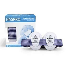 HASPRO Hörselkåpor för bebis 0-3 år (Färg: Blå)