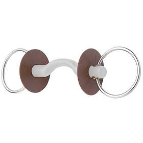 Beris Tränsbett Tongue Port 6 cm ring (Mundel: Soft, Storlek: 130 mm)