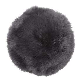 Skinnwille Gently sittdyna Metallic Grå 34 cm