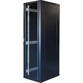 Toten G6 19" Rackskåp 42u 600x800 Glas/perforerad Dörr