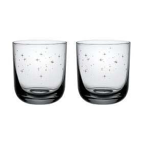 Villeroy & Boch Winter Glow glas 37 cl 2-pack Grå