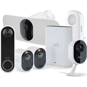 Arlo Ultra 2 2-pack + Video Doorbell + Indoor Cam +Pro 3 Floodlight + Chime