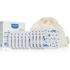 Mustela ECO Reusable & Washable Wipes Rengöringsservetter 10 st.