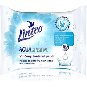 Aqua Linteo Sensitive fuktat toalettpapper 60 st.