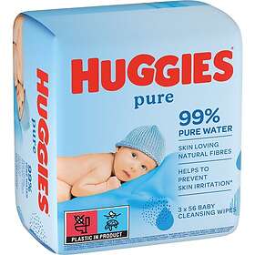 Huggies Pure Rengöringsservetter 3x56 st.