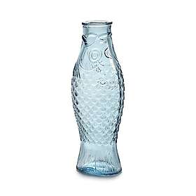 Serax Fish & glasflaska 1l Light blue