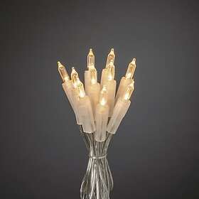 Konstsmide 6300-103 Ljusslinga varmvita LED, transparent kabel 1.35 m