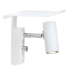 Belid Cato S802736 Vägghylla Enkel Mattvit