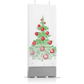 Flatyz Holiday Christmas Tree with Snow dekorativ ljusstake 6x15 cm unisex