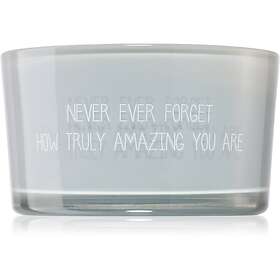 My Flame Candle With Crystal Never Ever Forget How Truly Amazing You Are doftljus 11x6 cm unisex