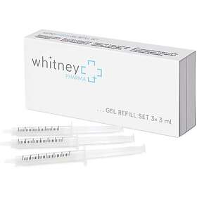 WhitneyPHARMA Gel refill set påfyllning för att varsamt bleka tänderna 3x3ml unisex