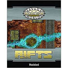 Savage Worlds RPG: Rifts Map Wasteline Ley Line