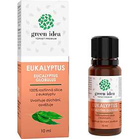Green Idea Topvet Premium Eukalyptus 100% eterisk olja för att stödja en normal andningsfunktion 10ml unisex