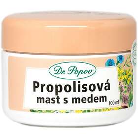 DR . Popov Herbal ointments Propolis with honey Salva För kliande och irriterad hud 100ml unisex