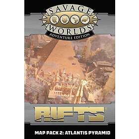 Savage Worlds RPG: Rifts Map Pack 2 Atlantis Pyramid