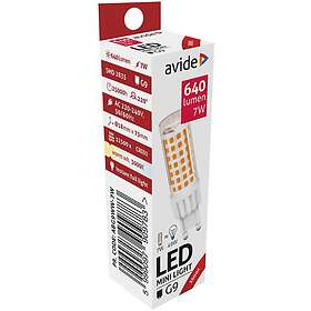 Avide Lightning LED 7W G9 Varmvit 3000K