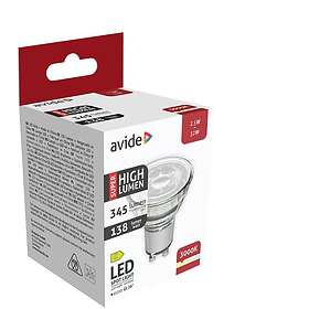 Avide Lightning LED GU10 2,5W Varmvit 3000K Super High Lumen